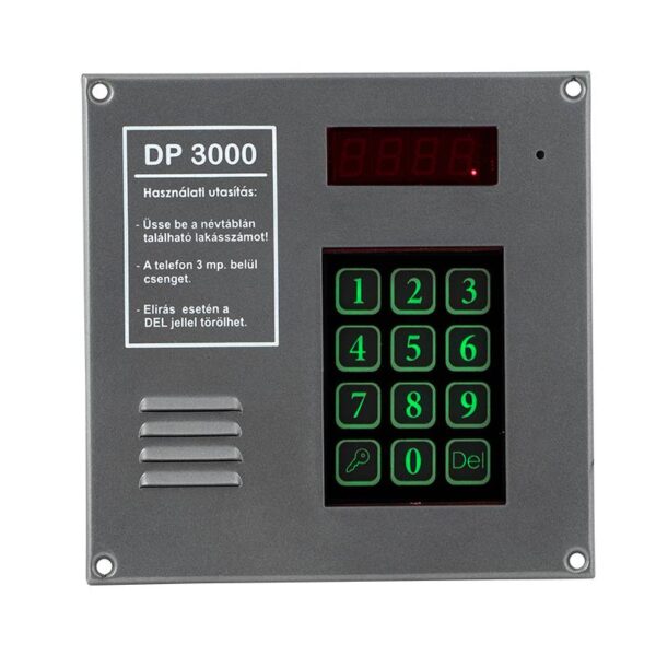 DP3000 kaputelefon központ