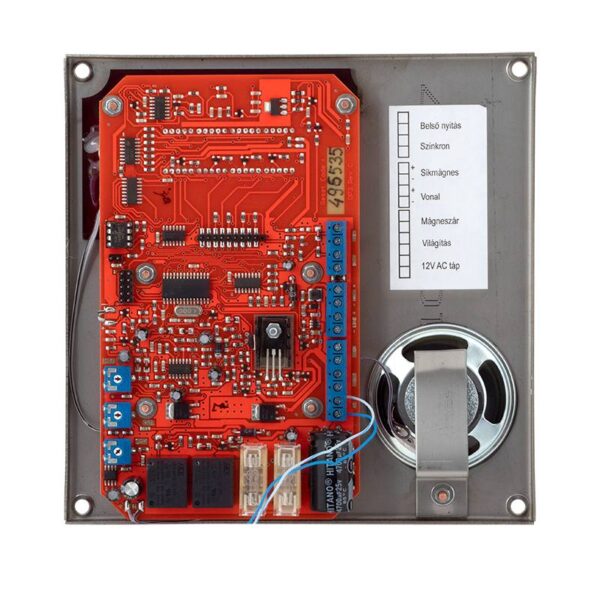 DP3001 INOX kaputelefon központ