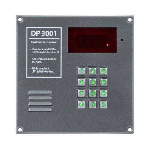 DP3001 kaputelefon központ