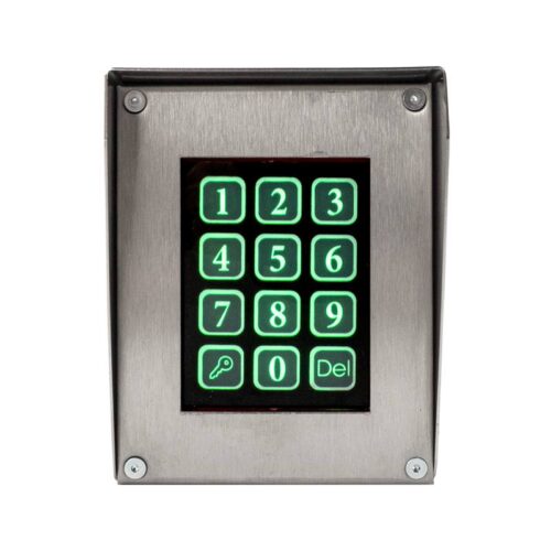 dp100-inox-rs_front_800x800.jpg DP kártyaolvasó és kódzár INOX esővédővel
