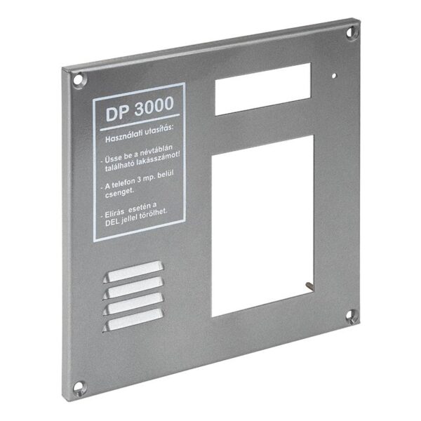 Előlap DP3000 központhoz