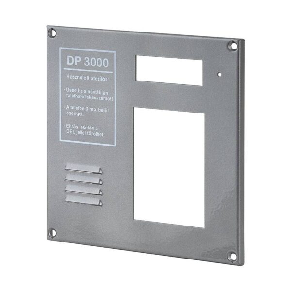 Előlap DP3000 központhoz