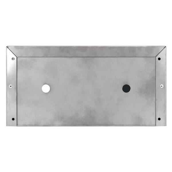 dprs50-hfk-inox_back_jav.jpg DP kaputelefon esővédő, nagy, felületre szerelt, INOX
