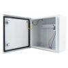 Zárható fém doboz 300 x 290 x 160mm IP65 álló külső szerelésű