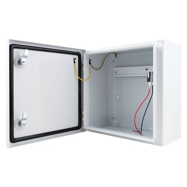 Zárható fém doboz 300 x 290 x 160mm IP65 álló külső szerelésű