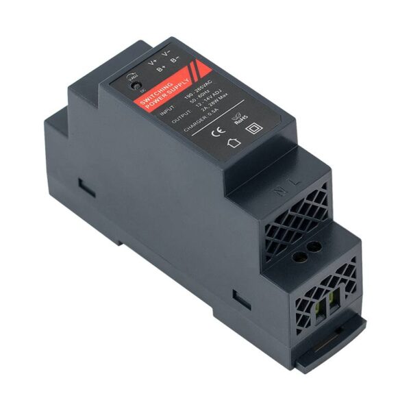 DIN sínes szünetmentes tápegység - 12 V DC 2 A