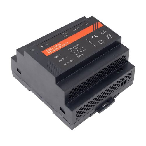 DIN sínes szünetmentes tápegység - 12 V DC 5 A