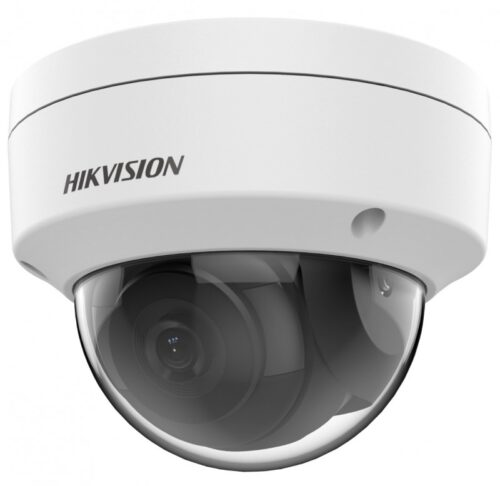 Hikvision IP, Dómkamera, 2 MP, Fix objektív, 2.8mm, EXIR 30m, IR, Beépített mikrofon