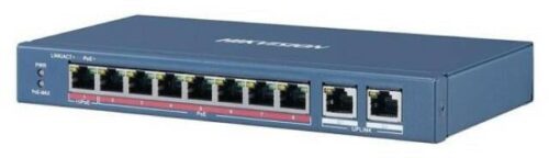 ds-3e1310hp-ei.jpg Hikvision Smart 100M POE switch, 120W, 8+2 port