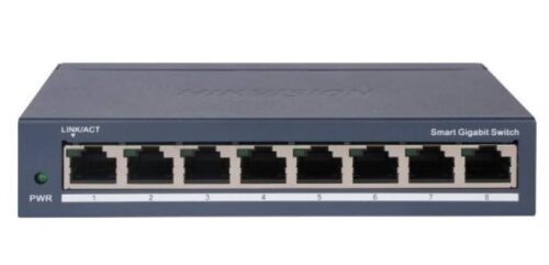 Hikvision DS-3E1508-EI(V2) – 8 portos gigabit switch