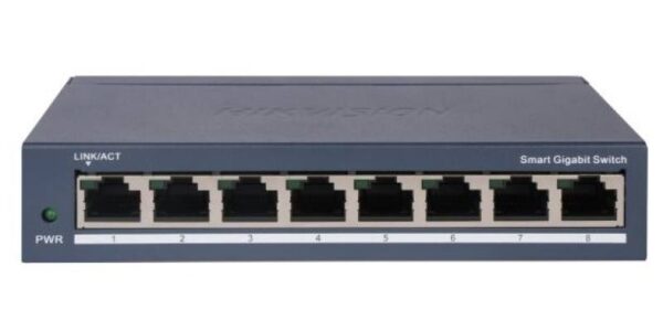 Hikvision DS-3E1508-EI(V2) – 8 portos gigabit switch