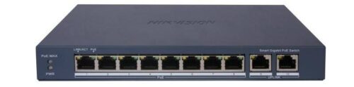 Hikvision DS-3E1510P-EI – 10 portos PoE switch (110 W)