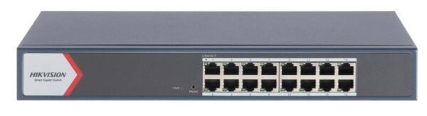 Hikvision DS-3E1516-EI(V3) – 16 portos gigabit switch
