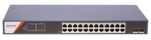 ds-3e1526p-si-24p2f-69afcd162ebe3.jpg Hikvision DS-3E1526P-SI-24P2F – 26 portos Gbit PoE switch (370 W)