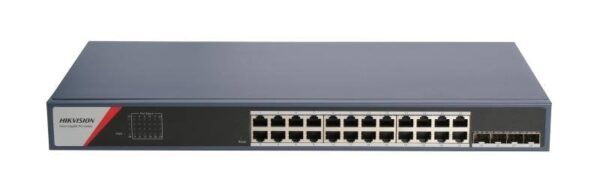 Hikvision DS-3E1528-SI-24T4F – 28 portos Gbit switch