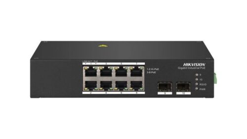 ds-3t0510hp-678f8063b5074.jpg Hikvision DS-3T0510HP – 10 portos ipari Gbit PoE switch (110 W)