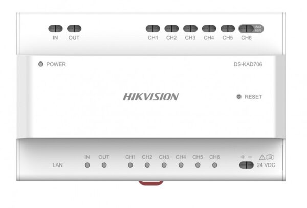 Hikvision Disztribútor egység 2 vezetékes IP kaputelefonhoz