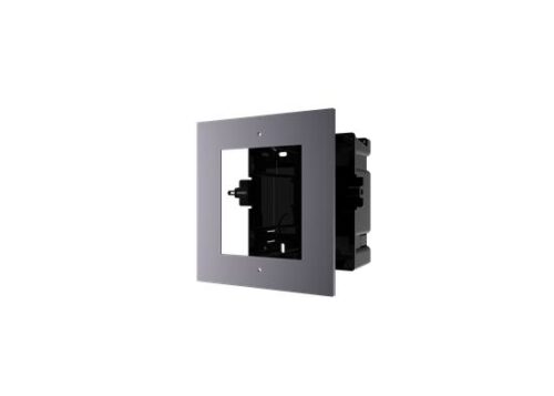 Hikvision Moduláris IP video-kaputelefon szerelőkeret süllyesztő keret, 1 modulos, műanyag