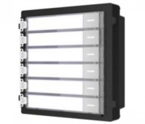 Hikvision DS-KD-KK – Társasházi IP video-kaputelefon kültéri 6 lakásos modulegység