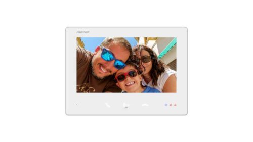 Hikvision DS-KH7300EY-TE2/White – Kétvezetékes HD video-kaputelefon beltéri egység