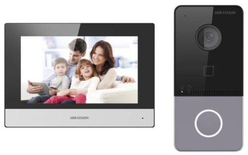 Hikvision DS-KIS603-P (D) – Egylakásos IP video-kaputelefon szett