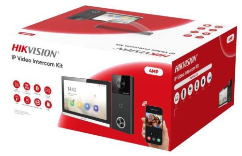 Hikvision DS-KIS610-P – Egylakásos IP video-kaputelefon szett