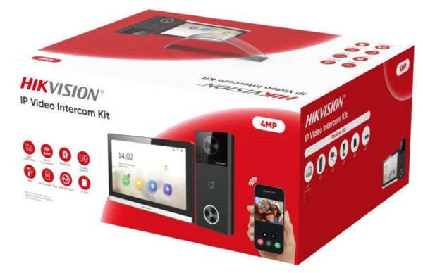 Hikvision DS-KIS610-P – Egylakásos IP video-kaputelefon szett