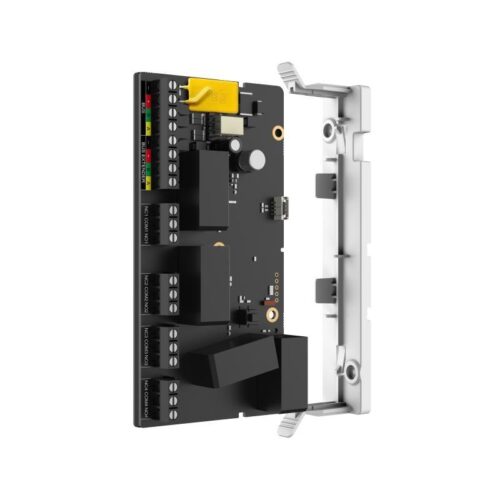 ds-pm501r4-unit.jpg Hikvision Ax Hybrid Pro busz Expander 4 kimeneti relével, beépítő kerettel