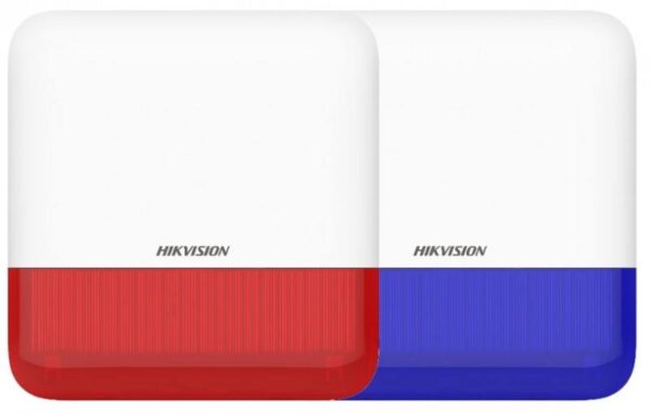 Hikvision DS-PS1-E-WE/Blue – Vezeték nélküli kültéri sziréna AXPro központokhoz