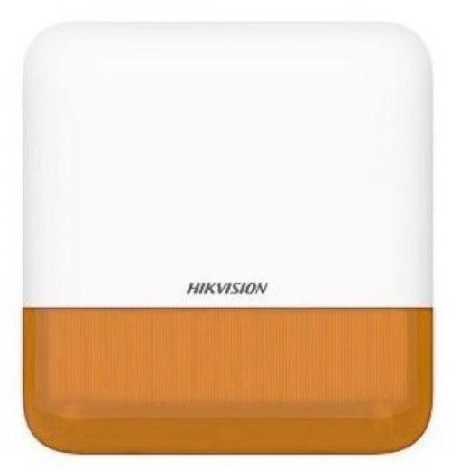 Hikvision DS-PS1-E-WE/Orange – Vezeték nélküli kültéri sziréna AXPro központokhoz