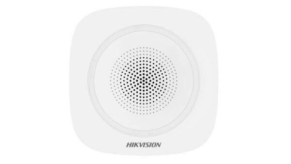 Hikvision DS-PS1-I-WE(B)/RED – Vezeték nélküli beltéri sziréna AXPro központokhoz