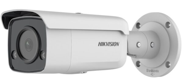 ds_2cd2t43g2.jpg Hikvision IP, Csőkamera, 4 MP, Fix objektív, 2.8mm, AcuSense, IR, Fehér LED,