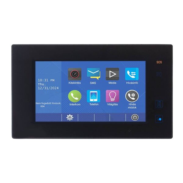 2EASY beltéri monitor-fekete