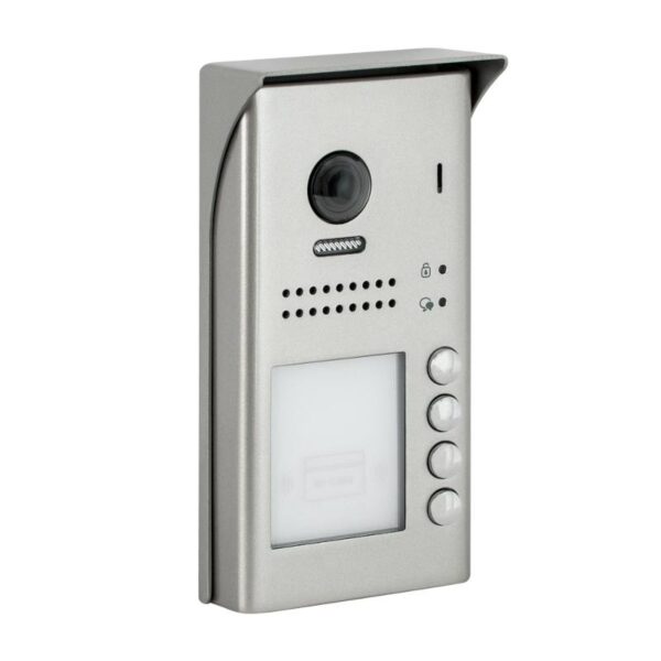 2EASY négy lakásos felületre szerelhető kaputelefon egység - RFID olvasó IP54