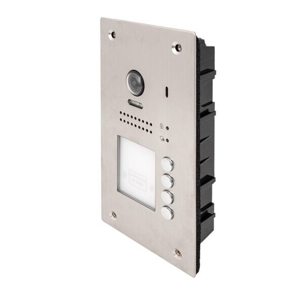 dt607f-id-s4_isoleft_800x800.jpg 2EASY négy lakásos süllyesztve szerelhető kaputelefon egység - RFID olvasó IP54