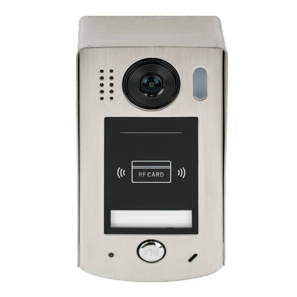 dt611-id_1_800x800.jpg 2EASY 1 lakásos RFID felületre szerelhető kártyaolvasós kaputelefon kültéri egység IP54