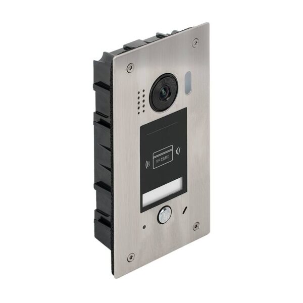 dt611f-id-fe_3_800x800.jpg 2EASY 1 lakásos RFID süllyeszthető kaputelefon kültéri egység IP54