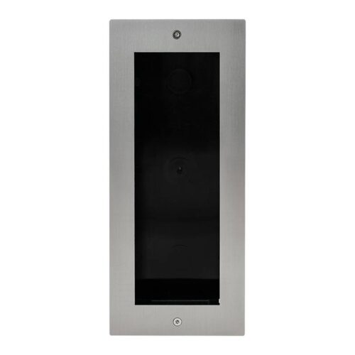 Moduláris kaputelefon beépítő keret 3x1-es süllyesztett