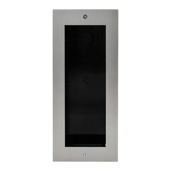 Moduláris kaputelefon beépítő keret 3x1-es süllyesztett