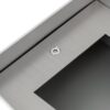 Moduláris kaputelefon beépítő keret 3x1-es felületre szereléshez