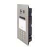 dt821f-dk_isoleft_800x800.jpg Társasházi kültéri egység megvilágított tasztatúrával, és beépített RFID olvasóval IP55
