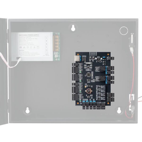 ea-862_paneles.jpg TCP/IP hálózati beléptető vezérlőpanel, 2 ajtó kétirányú vezérlés, Pull SDK