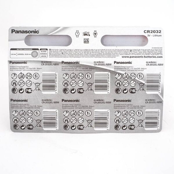 Panasonic CR2032 elem távirányítókba 1 db