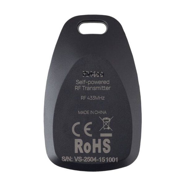 et-kn400_back.jpg 4 gombos kinetikus nyomókapcsoló, beépített RF adóval(IP44)