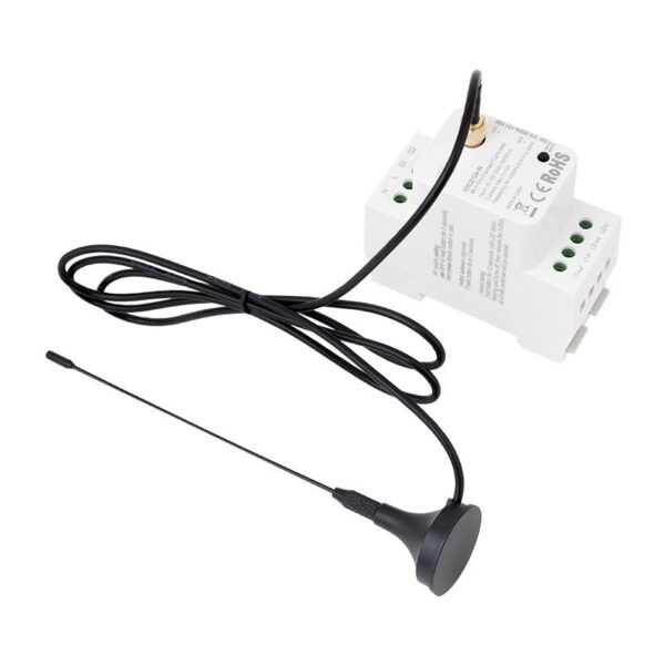 et-krc2104-w__sszerakott.jpg ET-KRC2104-W - 2 csatornás RF+WiFi vevőegység (TUYA kompatibilis), DIN sínre szerelhető