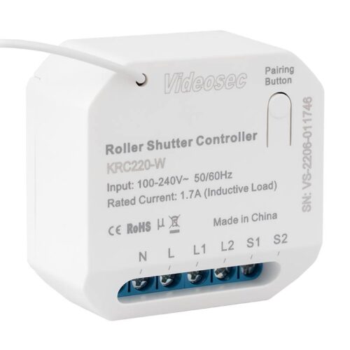 ZZZ-ET-KRC220-W - OUTLET: 1 csatornás redőnyvezérlő RF+Wifi vevőegység