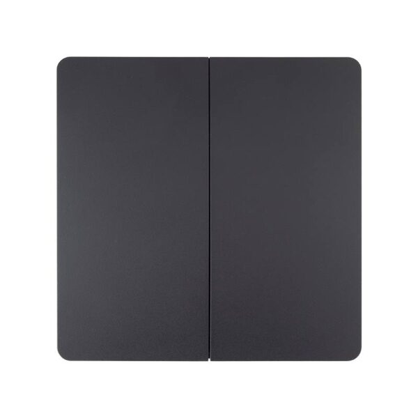 Kinetikus nyomókapcsoló beépített RF adóval, 2 csatorna, fekete(IP67)