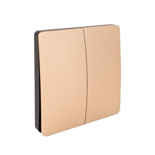 et-ks2-254g_isoright_800x800.jpg Kinetikus nyomókapcsoló beépített RF adóval, 2 csatorna, arany(IP67)