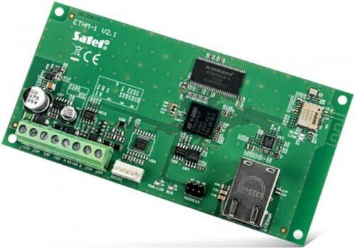 Satel ETHM-1 PLUS – Ethernet modul INTEGRA, INTEGRA Plus és VERSA riasztóközpontokhoz