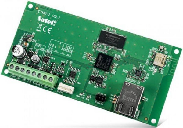 Satel ETHM-1 PLUS – Ethernet modul INTEGRA, INTEGRA Plus és VERSA riasztóközpontokhoz